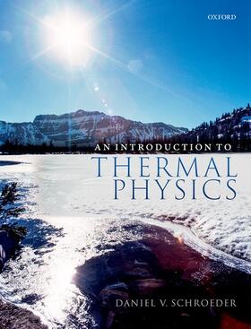 Schroeder |  An Introduction to Thermal Physics | Buch |  Sack Fachmedien
