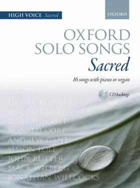  Oxford Solo Songs: Sacred | Buch |  Sack Fachmedien