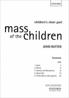 Rutter |  Mass of the Children | Buch |  Sack Fachmedien