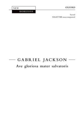 Jackson |  Ave gloriosa mater salvatoris | Buch |  Sack Fachmedien