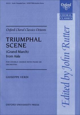 Verdi / Rutter |  Triumphal Scene (Grand March) from Aida | Buch |  Sack Fachmedien