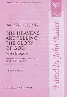 Haydn / Rutter |  The heavens are telling (from The Creation) | Buch |  Sack Fachmedien