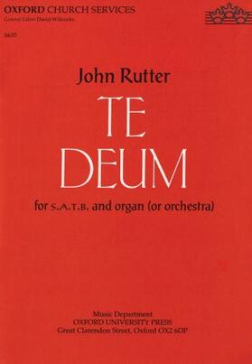 Rutter |  Te Deum | Buch |  Sack Fachmedien