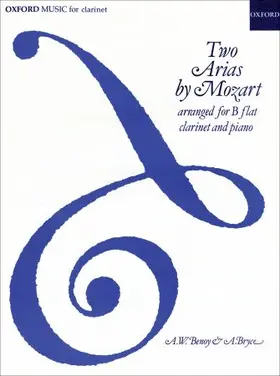 Mozart |  Two Arias | Buch |  Sack Fachmedien