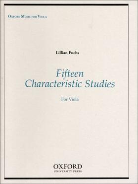 Fuchs |  Fifteen Characteristic Studies for Viola | Buch |  Sack Fachmedien