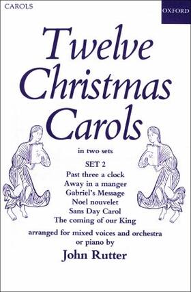 Rutter |  Twelve Christmas Carols Set 2 | Buch |  Sack Fachmedien