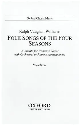 Vaughan Williams |  Folk Songs of the Four Seasons | Buch |  Sack Fachmedien