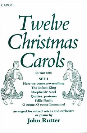 Rutter |  Twelve Christmas Carols Set 1 | Buch |  Sack Fachmedien