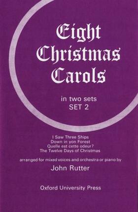 Rutter |  Eight Christmas Carols Set 2 | Buch |  Sack Fachmedien