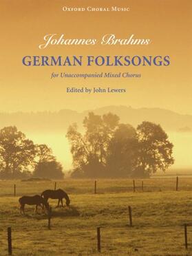 Brahms / Lewers |  German Folksongs | Buch |  Sack Fachmedien