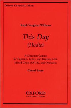 Vaughan Williams |  Hodie (This Day) | Buch |  Sack Fachmedien