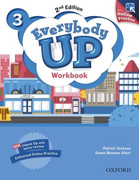 Jackson / Banman Sileci / Kampa |  Everybody Up: Level 3: Workbook with Online Practice | Buch |  Sack Fachmedien