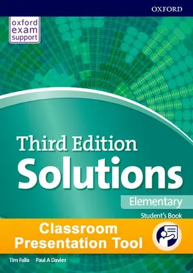  Solutions: Elementary: Classroom Presentation Tool | Buch |  Sack Fachmedien