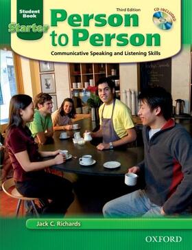 Richards |  Person to Person, Third Edition Starter: Student Book (with Student Audio CD) | Buch |  Sack Fachmedien