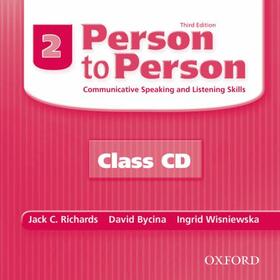 Richards / Bycina / Wisniewska |  Person to Person, Third Edition Level 2: Class Audio CDs (2) | Sonstiges |  Sack Fachmedien