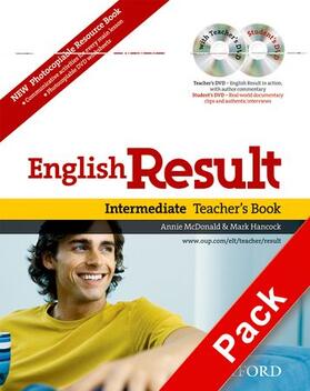 Hancock / McDonald | English Result: Intermediate: Teacher's Resource Pack with DVD and Photocopiable Materials Book | Medienkombination | 978-0-19-430661-4 | sack.de