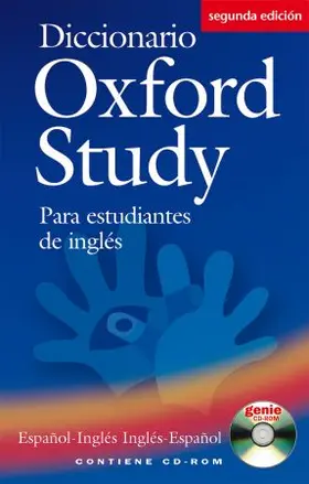  Diccionario Oxford Study para Estudiantes de Inglés (Español-Inglés / Inglés-Español) | Buch |  Sack Fachmedien