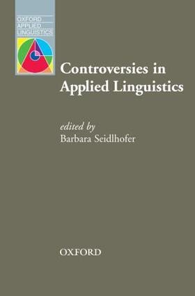 Seidlhofer |  Controversies in Applied Linguistics | Buch |  Sack Fachmedien