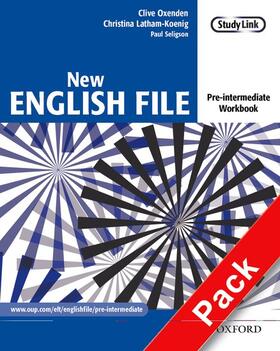 Oxenden / Latham-Koenig / Seligson |  New English File: Pre-intermediate: Workbook with MultiROM Pack | Buch |  Sack Fachmedien