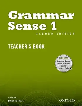  Grammar Sense: 1: Teacher's Book with Online Practice Access Code Card | Medienkombination |  Sack Fachmedien