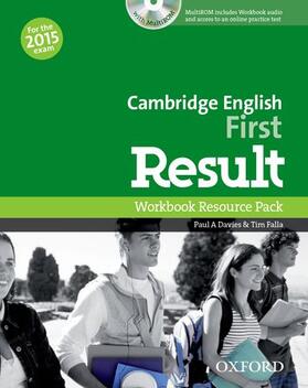  Cambridge English: First Result: Workbook Resource Pack with | Buch |  Sack Fachmedien