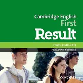  Cambridge English: First Result: Class Audio CDs | Sonstiges |  Sack Fachmedien