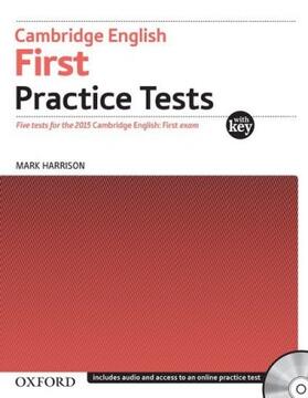 Harrison |  First Certificate - Practice Tests Part 1. Workbook with Key and CDs | Buch |  Sack Fachmedien