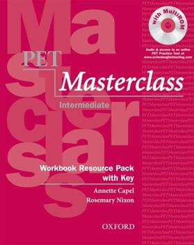 Capel / Nixon |  Pet Masterclass: Workbook Resource Pack with Key | Buch |  Sack Fachmedien