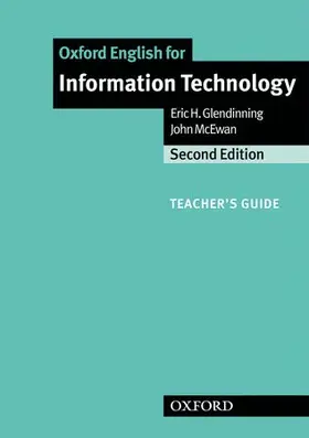 Glendinning / McEwan |  Oxford English for Information Technology: Teacher's Guide | Buch |  Sack Fachmedien