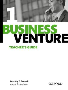 Zemach / Buckingham |  Business Venture 1 Elementary: Teacher's Guide | Buch |  Sack Fachmedien