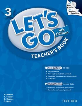  Let's Go: 3: Teacher's Book With Test Center Pack | Buch |  Sack Fachmedien