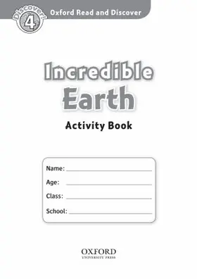  Oxford Read and Discover: Level 4: Incredible Earth Activity Book | Buch |  Sack Fachmedien