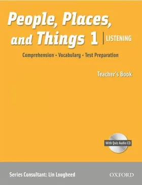  People, Places, and Things Listening: Teacher's Book 1 with Audio CD | Buch |  Sack Fachmedien