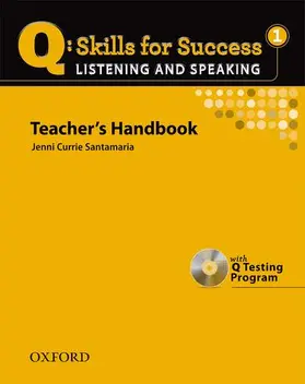  Q Skills for Success: Listening and Speaking 1: Teacher's Book with Testing Program CD-ROM | Buch |  Sack Fachmedien