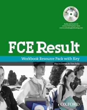 Davies / Falla |  FCE Result: Workbook Resource Pack with Key | Buch |  Sack Fachmedien