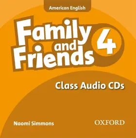 Simmons / Thompson / Quintana |  Family and Friends American Edition: 4: Class CD | Sonstiges |  Sack Fachmedien