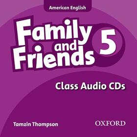 Simmons / Thompson / Quintana |  Family and Friends American Edition: 5: Class CD | Sonstiges |  Sack Fachmedien