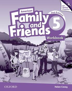 Simmons / Thompson / Quintana | American Family and Friends: Level Five: Workbook with Online Practice | Medienkombination | 978-0-19-481666-3 | sack.de