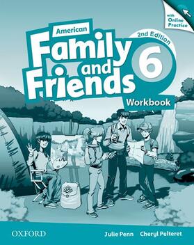 Simmons / Thompson / Quintana |  American Family and Friends: Level Six: Workbook with Online Practice | Buch |  Sack Fachmedien