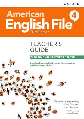 Latham-Koenig / Oxenden |  American English File: Level 4: Teacher's Guide with Teacher Resource Center | Buch |  Sack Fachmedien