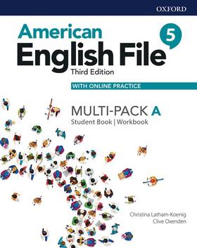 Latham-Koenig / Oxenden |  American English File: Level 5: Student Book/Workbook Multi-Pack A with Online Practice | Buch |  Sack Fachmedien