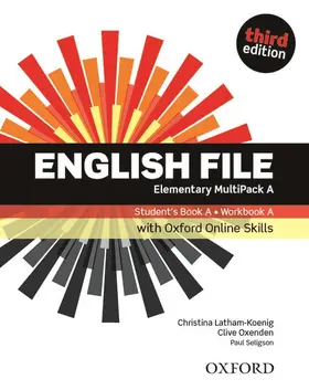  English File: Elementary: Student's Book/Workbook MultiPack A with Oxford Online Skills | Buch |  Sack Fachmedien