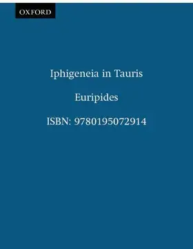 Euripides |  Iphigeneia in Tauris | Buch |  Sack Fachmedien