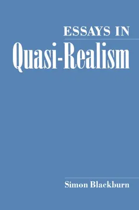 Blackburn |  Essays in Quasi-Realism | Buch |  Sack Fachmedien