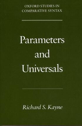 Kayne |  Parameters and Universals | Buch |  Sack Fachmedien