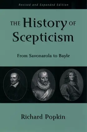 Popkin |  The History of Scepticism | Buch |  Sack Fachmedien