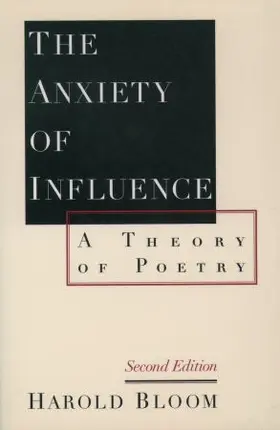 Bloom |  The Anxiety of Influence | Buch |  Sack Fachmedien