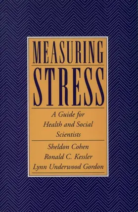 Cohen / Kessler / Gordon |  Measuring Stress | Buch |  Sack Fachmedien