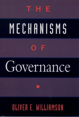 Williamson |  The Mechanisms of Governance | Buch |  Sack Fachmedien