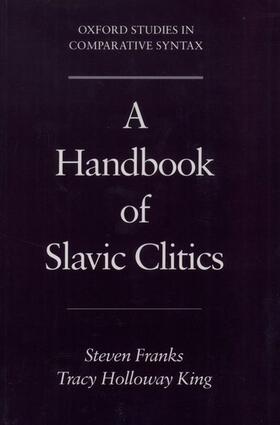 Franks / King |  A Handbook of Slavic Clitics | Buch |  Sack Fachmedien